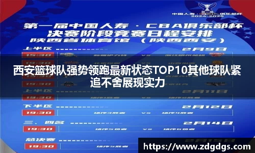 西安篮球队强势领跑最新状态TOP10其他球队紧追不舍展现实力